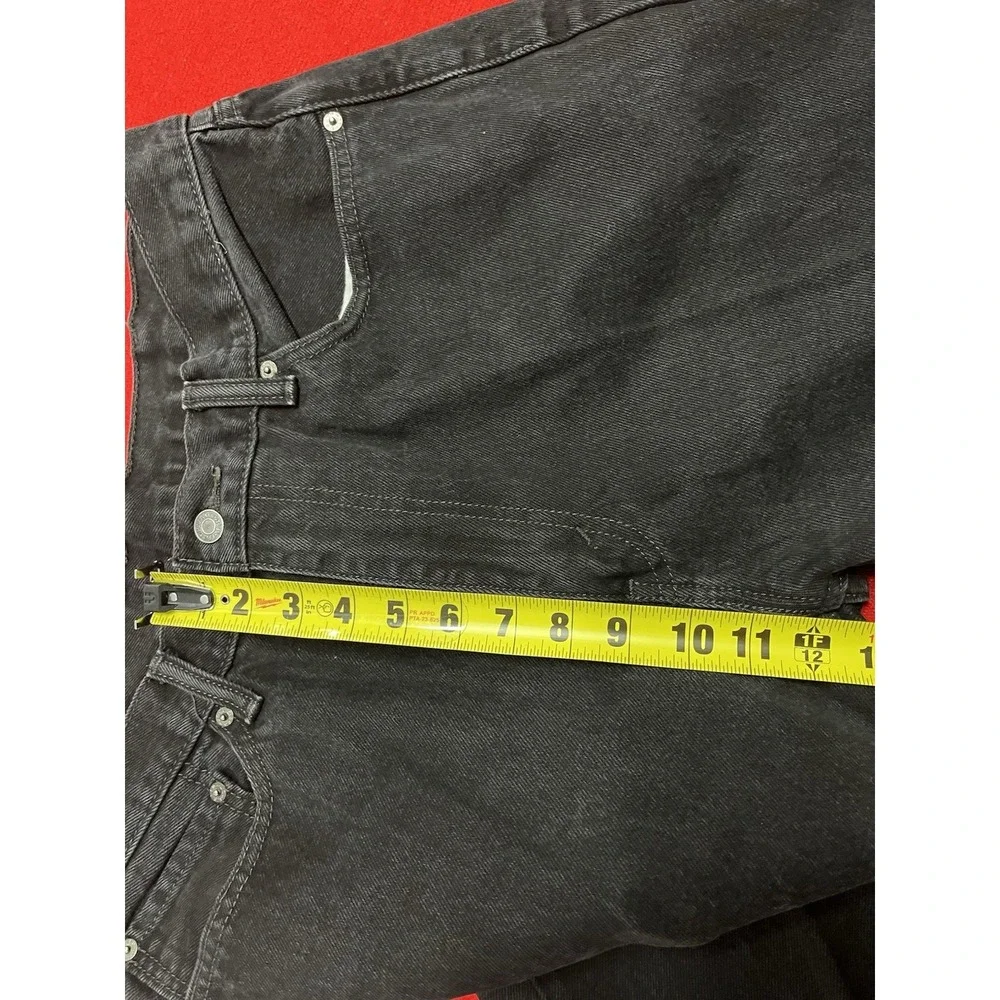 Levi's 505 Regular‎ Fit Jeans - Black, 36Wx27L